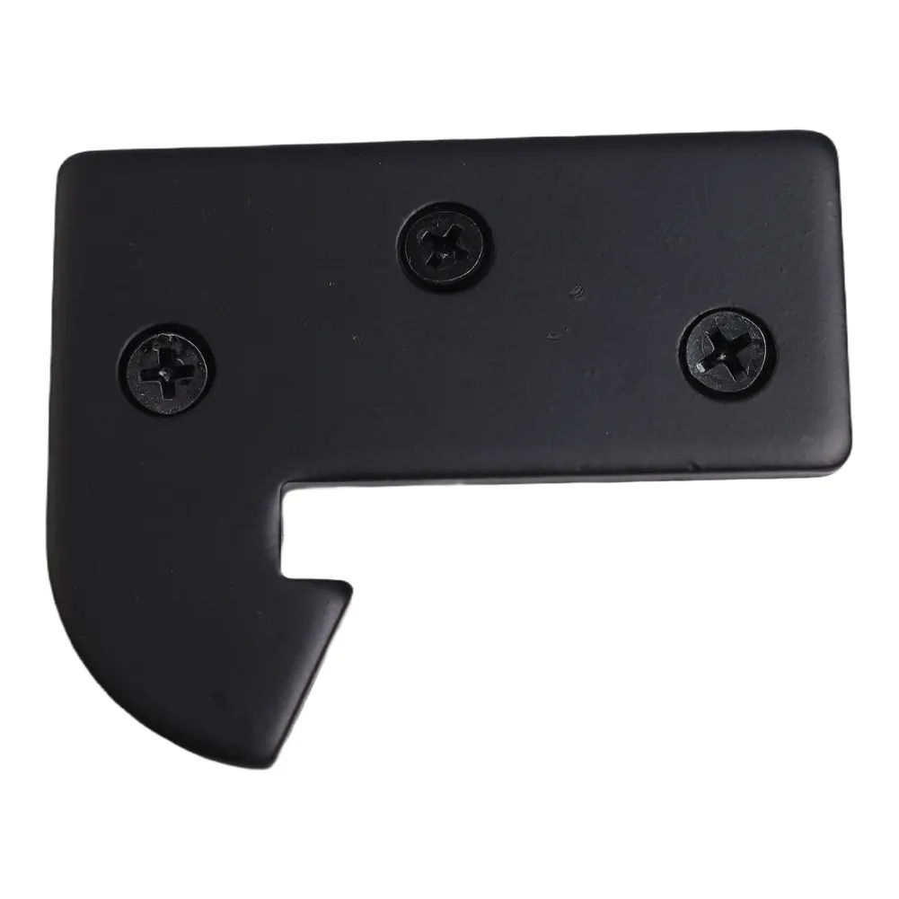 Garden Door Lock Double-Sided Door Latch Sleek Black Finish Design Versatile Application Door Lock Inner Box 19*14*6CM