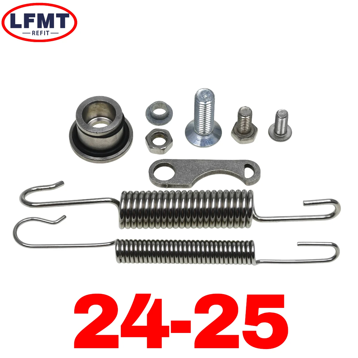 حامل جانبي لوقوف السيارات للدراجات النارية مع مجموعة زنبركية لـ KTM XC XCW XCF XCFW EXC EXCF 2008-2025 لـ Husqvarna TE FE TX FX 2012-2025 #4