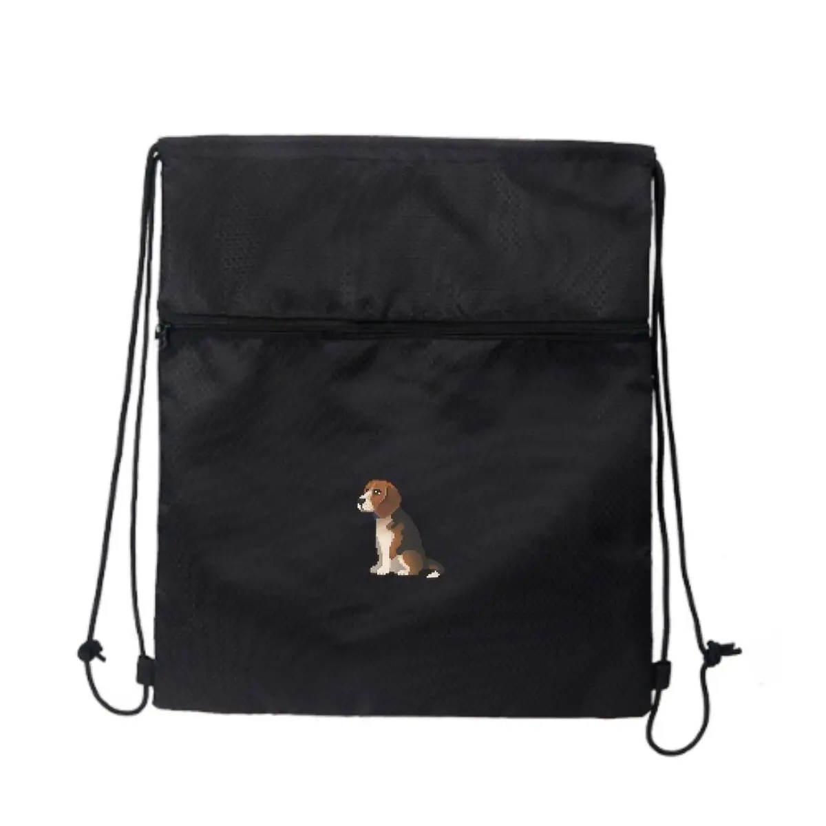 

Beagle Pixel Dog Art Спортивный рюкзак на шнурке Спортивный рюкзак для фитнеса и путешествий на открытом воздухе