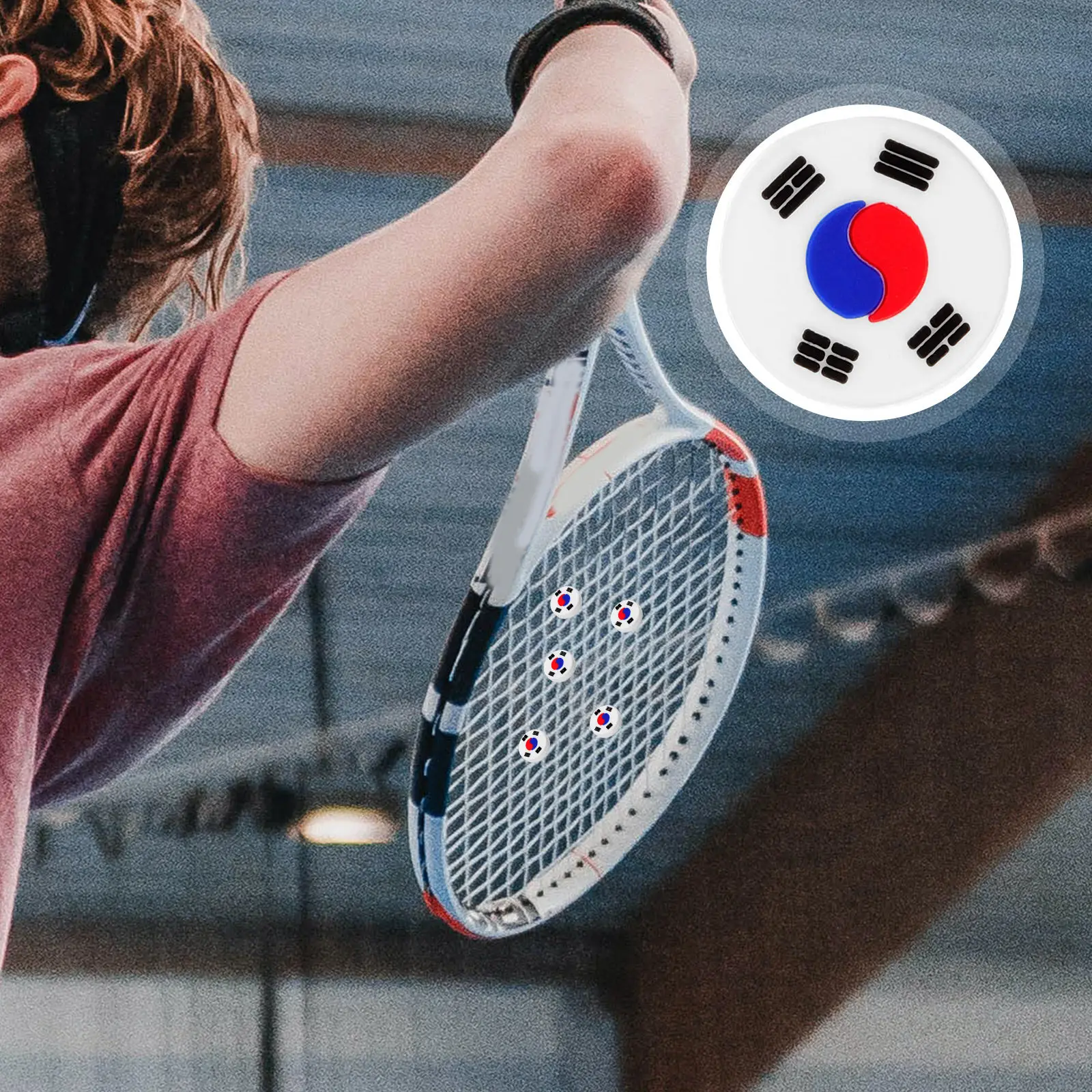 

5 шт. Корейские виброгасители для теннисных ракеток