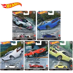 Оригинальный автомобиль Hot Wheels Premium Culture Mountain Drifters, литая под давлением 1:64 машинка Toyota AE86 Honda Nsx, детские игрушки для мальчиков