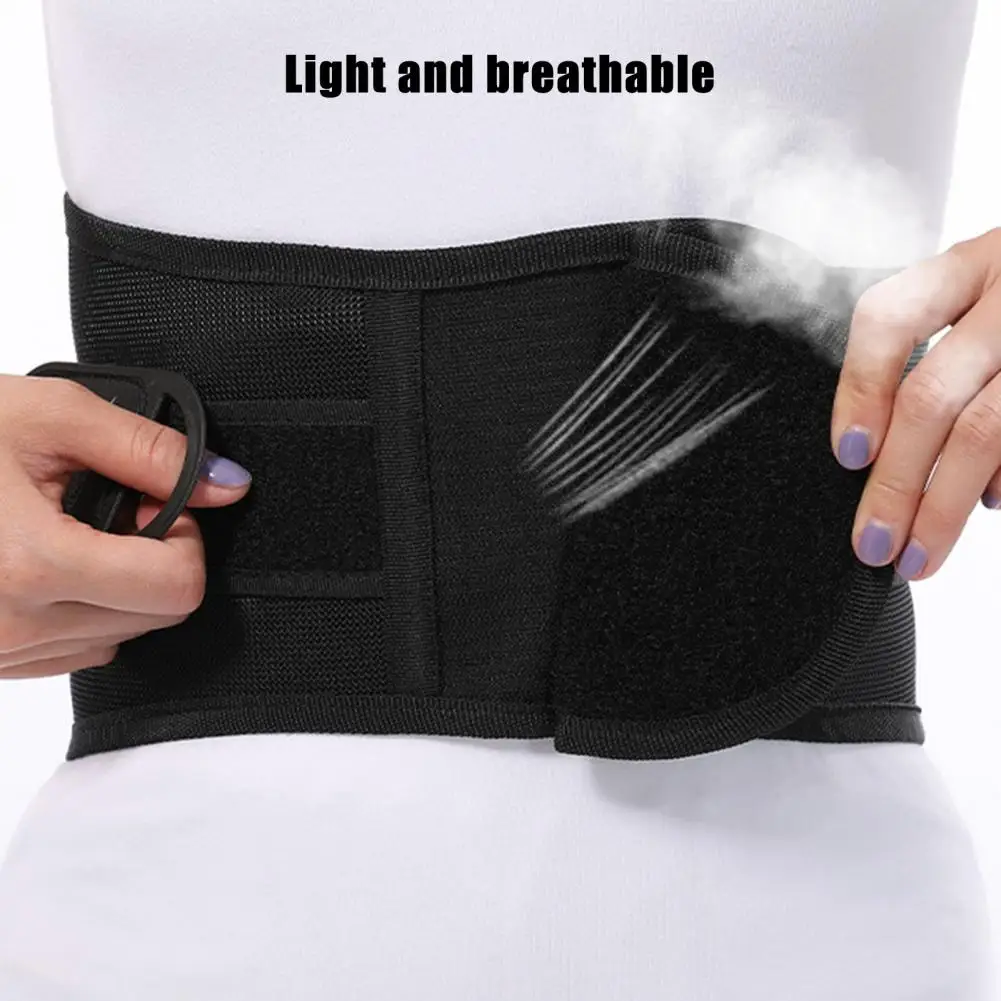 Semi-circular Back Panel Brace Adjustable Lumbar Decompression Back Brace for Disc Injury Support Laminectomy for Back