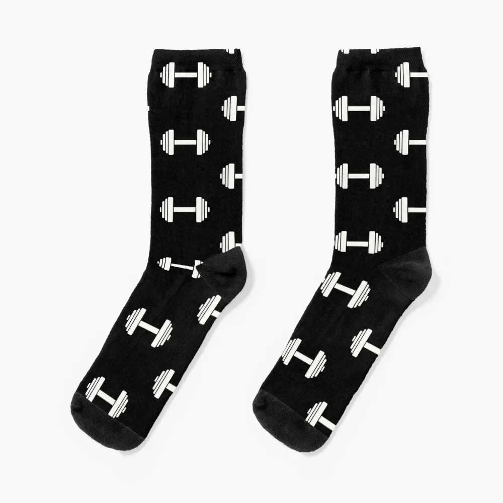 

Barbell Workout Icon Socks designer brand man retro gym Socks Girl Men's