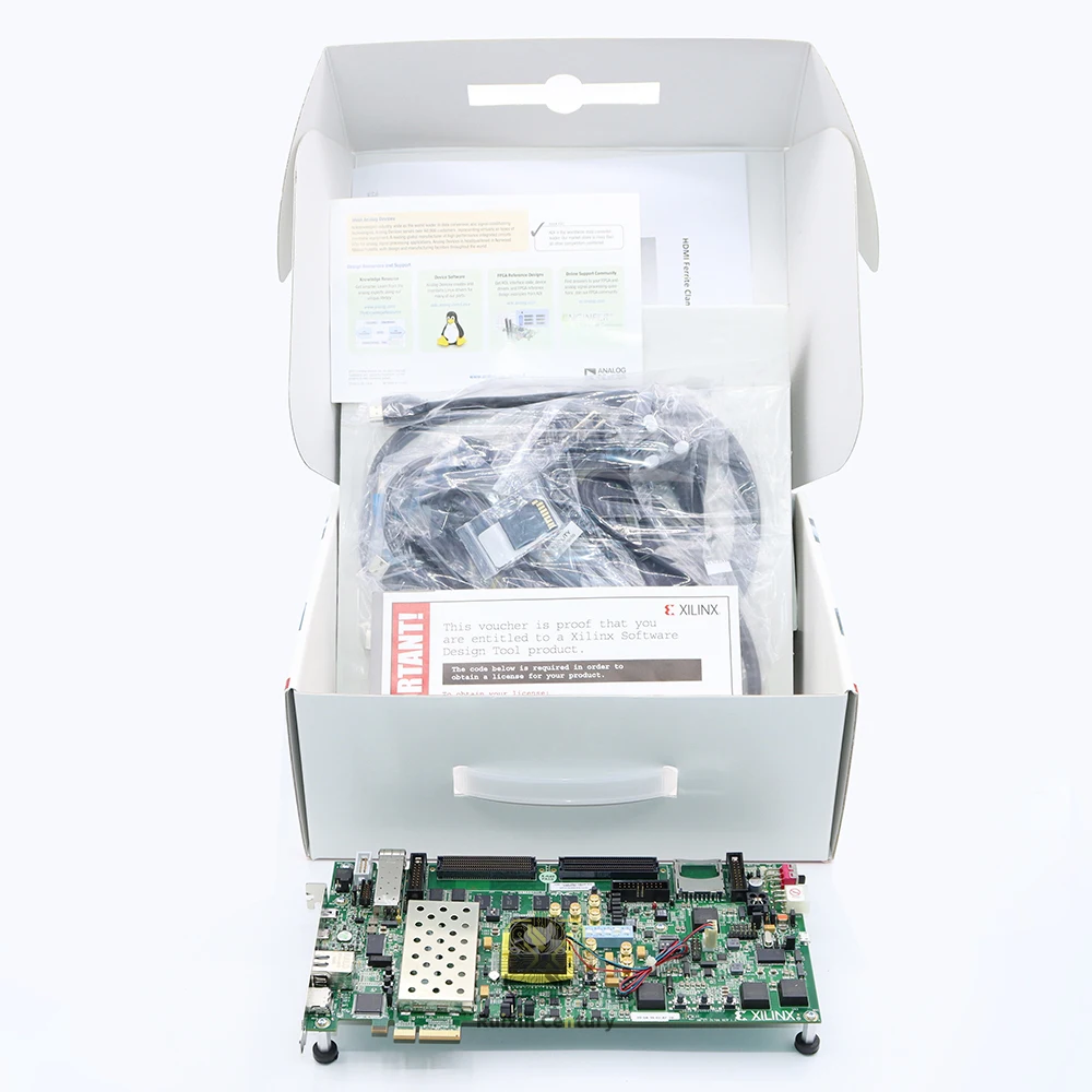 EK-Z7-ZC706-G FOR Xilinx Zynq-7000 AP SoC ZC706 FPGA Development Board XC7Z045 350K Cells 900 DSP 19.1Mb BRAM 2GB DDR3 PCIe