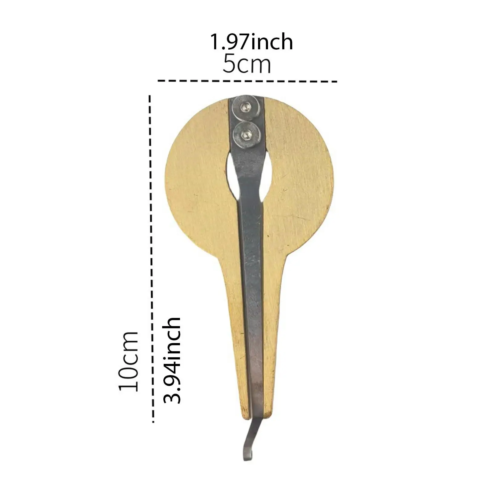 Arpa de Boca Portátil de Acero Inoxidable, Instrumento Musical Folclórico Clásico para Amantes de la Música Rusa