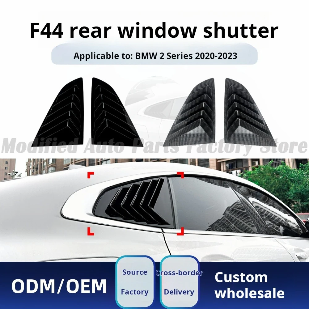 

Applicable To Bmw BMW 2 Series F44 2020-2023 Rear Car Triangular Window Shutters Car Sticker Exterior Modification