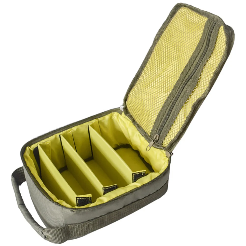 

Convenient Fishing Reel Bag Portable Tackle Box Organizer High-Grade Material Impact Scratch Resistant Fishing Tool Storage