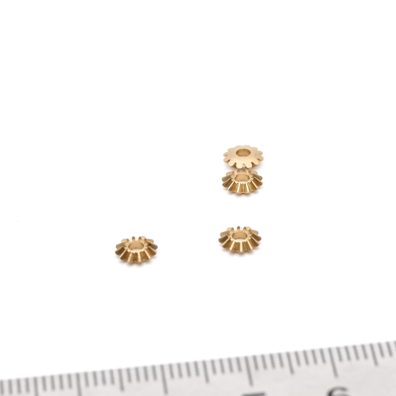 1:1 2mm Bevel Gear 0.4M 12T 120 ° Transmission Angle DIY Static Modification 60 Degrees