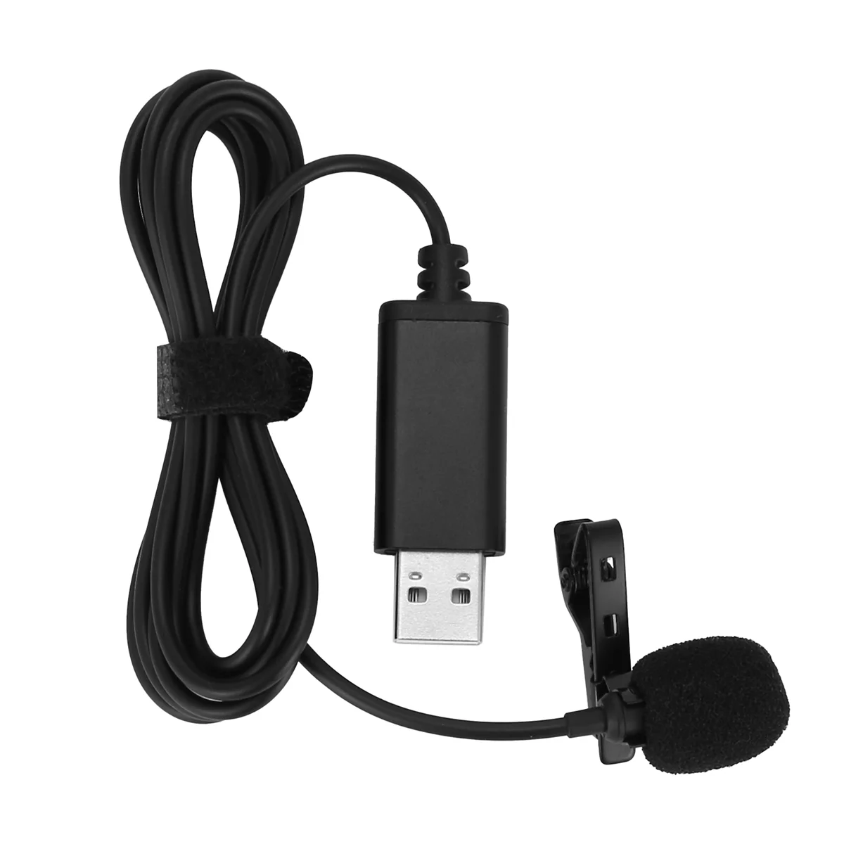 

Универсальный USB-микрофон, петличный микрофон, компьютерный микрофон с зажимом, всенаправленный микрофон Plug and Play