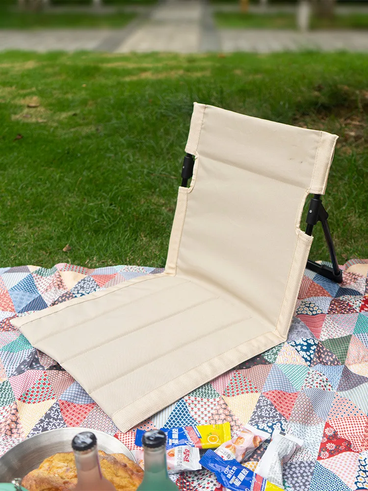 

Outdoor Camping Chair Backrest Cushion Portable Folding Chair Tent Leisure Chair Balcony Park Lawn Picnic Chair Gaming Chair