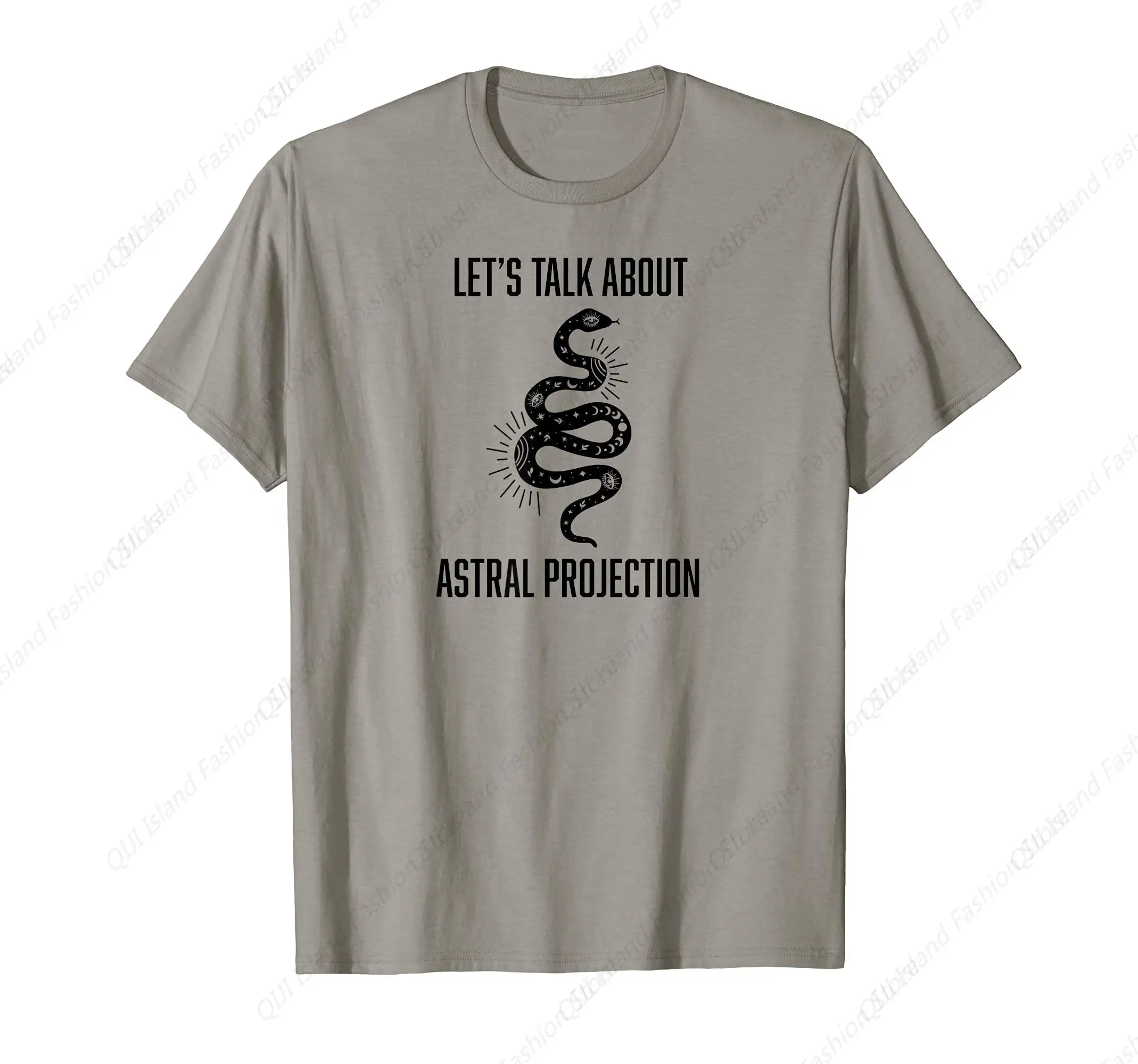 Astral Project New age Spiritual meditation tarot snake T-Shirt