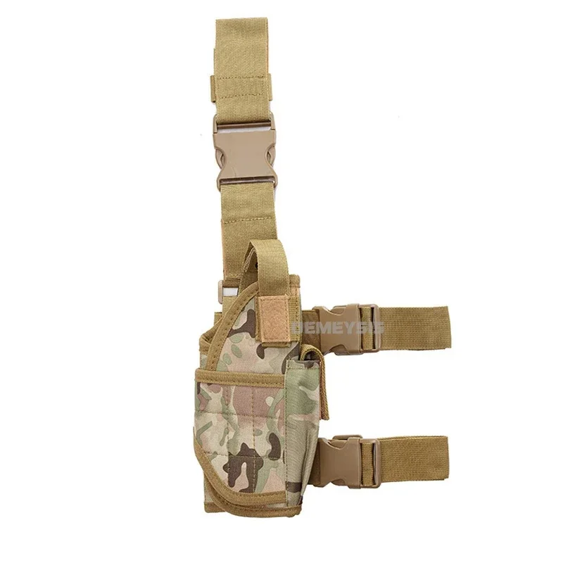 Universal Drop Leg Pistole Holster Rechtshänder Taktische Oberschenkel Pistole Tasche Beutel Beine Harness für Alle Handfeuerwaffen
