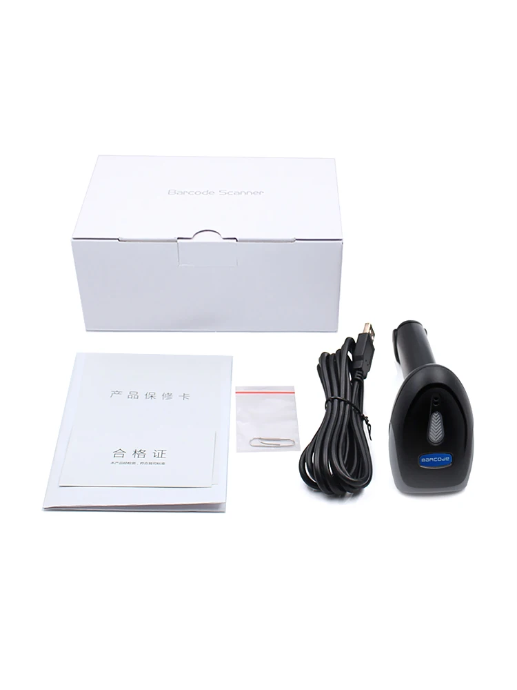 Venda Quente Novo scanner de código de barras usb 1d 2d com fio, pistola de digitalização de código qr, scanner de alta velocidade para sistema pos shop m930z