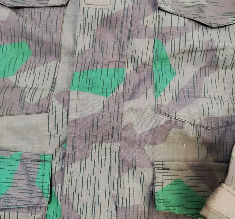 German Splittertarntarn Camoufalge Uniform Man Spring Suit Include Jacket Pants Grey view 2