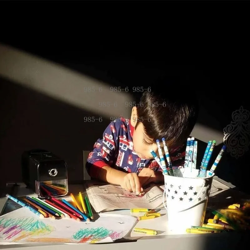 Heavy-duty Portable Automatic Pencil Sharpener, Fits Electric Pencil