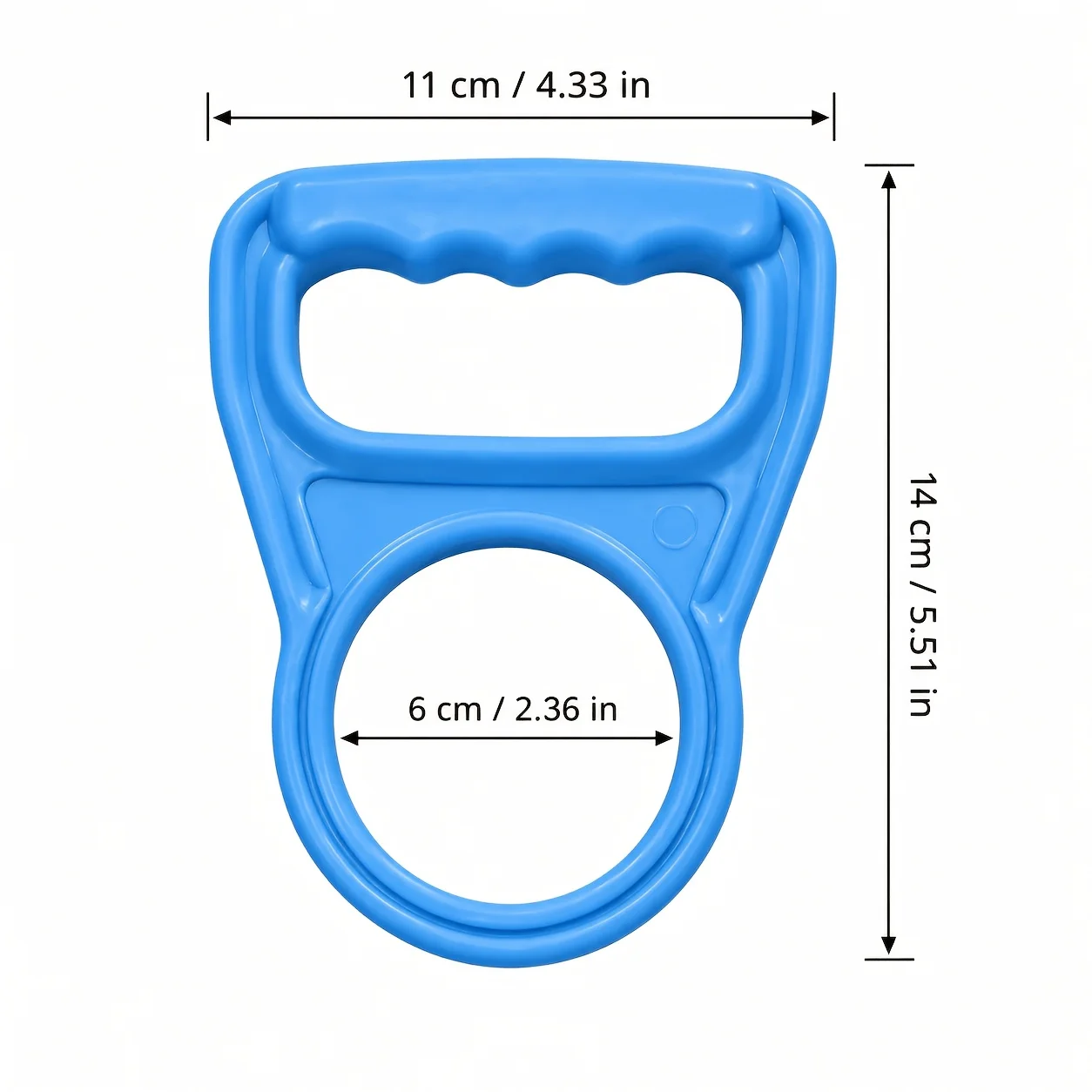 2pcs Random Color Water Jug Handle, Easy Lift Water Bottle Carrier Grip, Ergonomic Non-Slip Plastic Lifter for Home, Office
