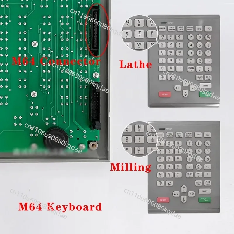 KS‑4MB911A KS‑4MB913A CNC Operation Keyboard For M64 M520 Control System