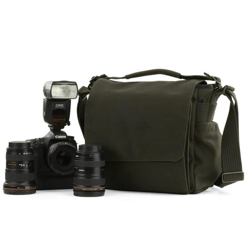 Imagem -03 - Genuine Dslr Câmera Photo Bolsa Pro Messenger 180 aw All Weather Cover Sling Shoulder Bag