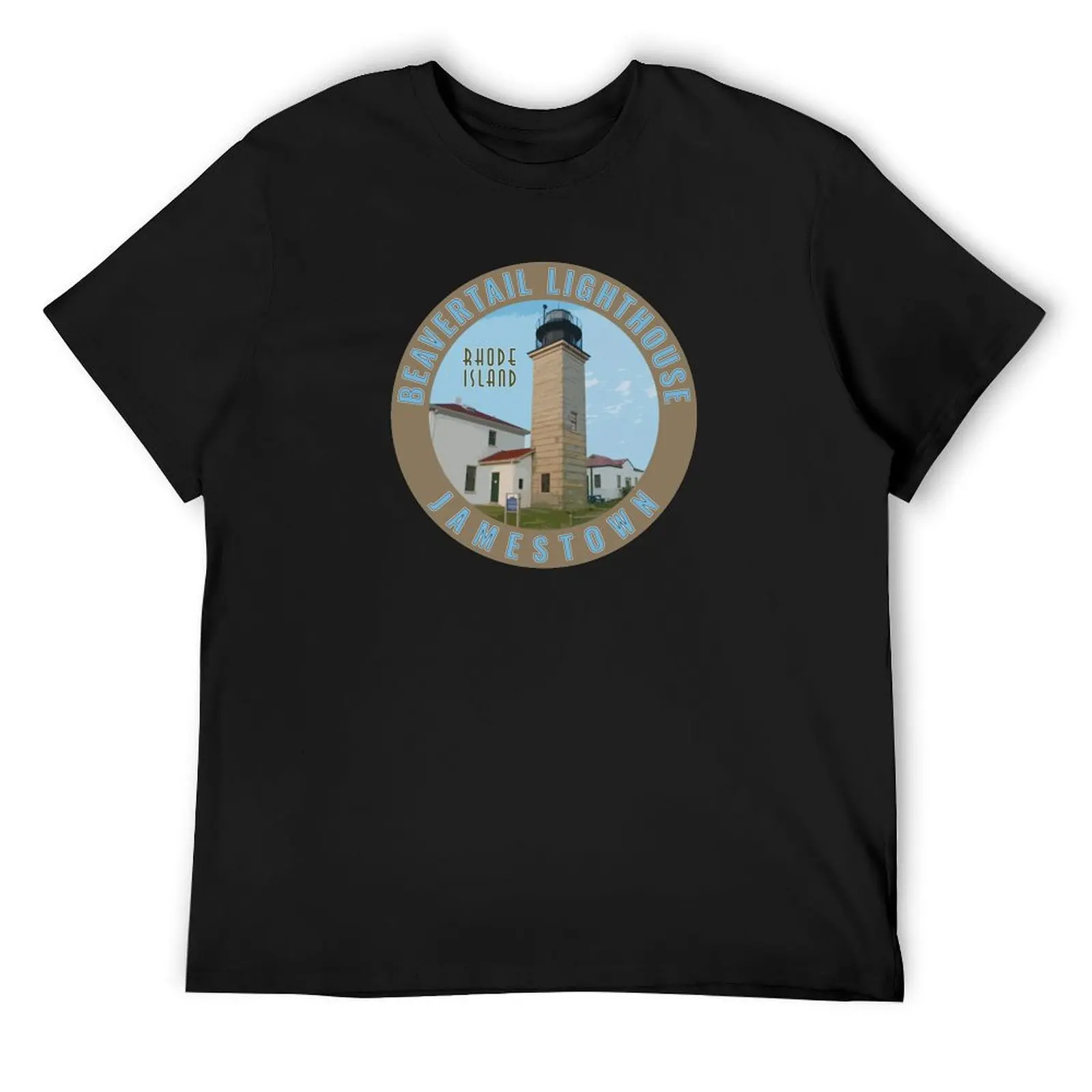 

Beavertail Lighthouse, Jamestown, Rhode Island T-Shirt plain anime t shirts mens t shirts casual stylish