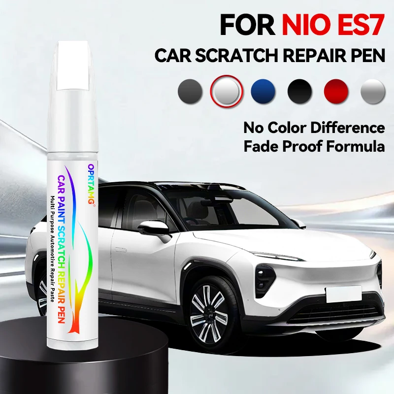 

Карандаш для ремонта автомобильной краски для NIO ES7 2018-2026: аксессуары для устранения царапин, цвета: синий, зеленый, облачно-белый, глубокий черный, красный, золотой, звездно-серый