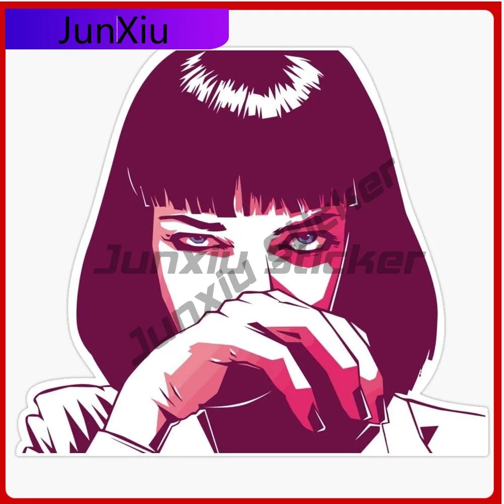 

Personality Cartoon Mia Vinyl Waterproof Sticker Decal Laptop Wall Window Car Bumper Sticker Car Bicycle Skateboard Funny Room