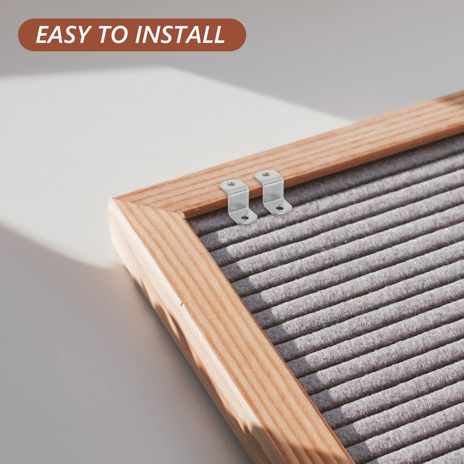 

50pcs Z Shape Frame Brackets Metal Offset Clips For Canvas Picture Framing Mirror Mounting Hardware Kit Painting Support