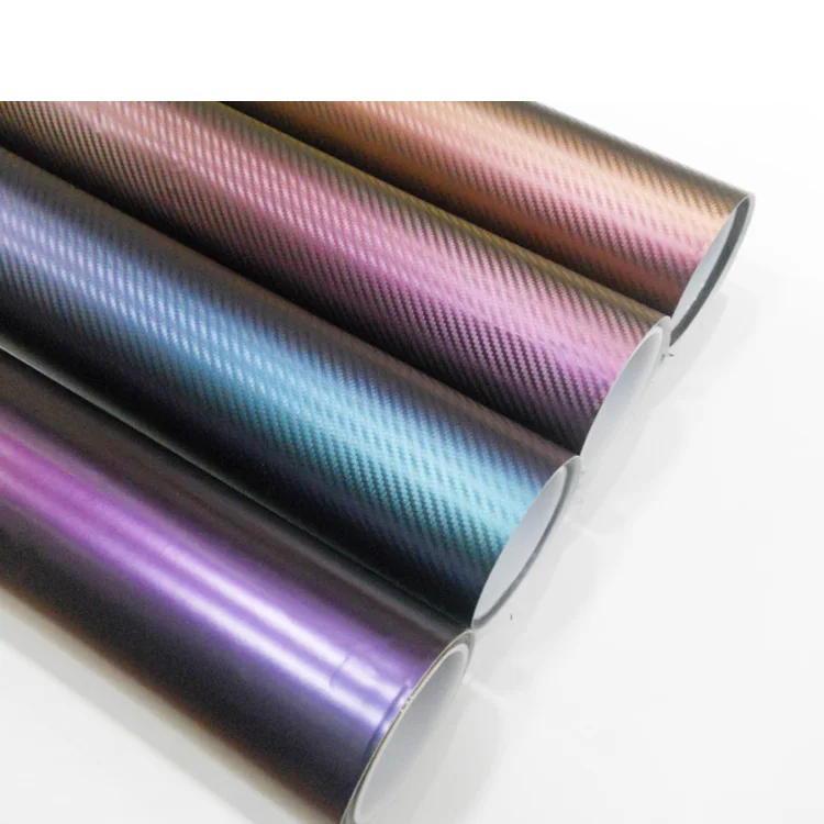 

Виниловая пленка CCF-04 Chameleon Steel Blue to Purple для авто, 3D, самовосстанавливающаяся, устойчивая к царапинам, декоративная, из ПВХ, с длительным сроком службы