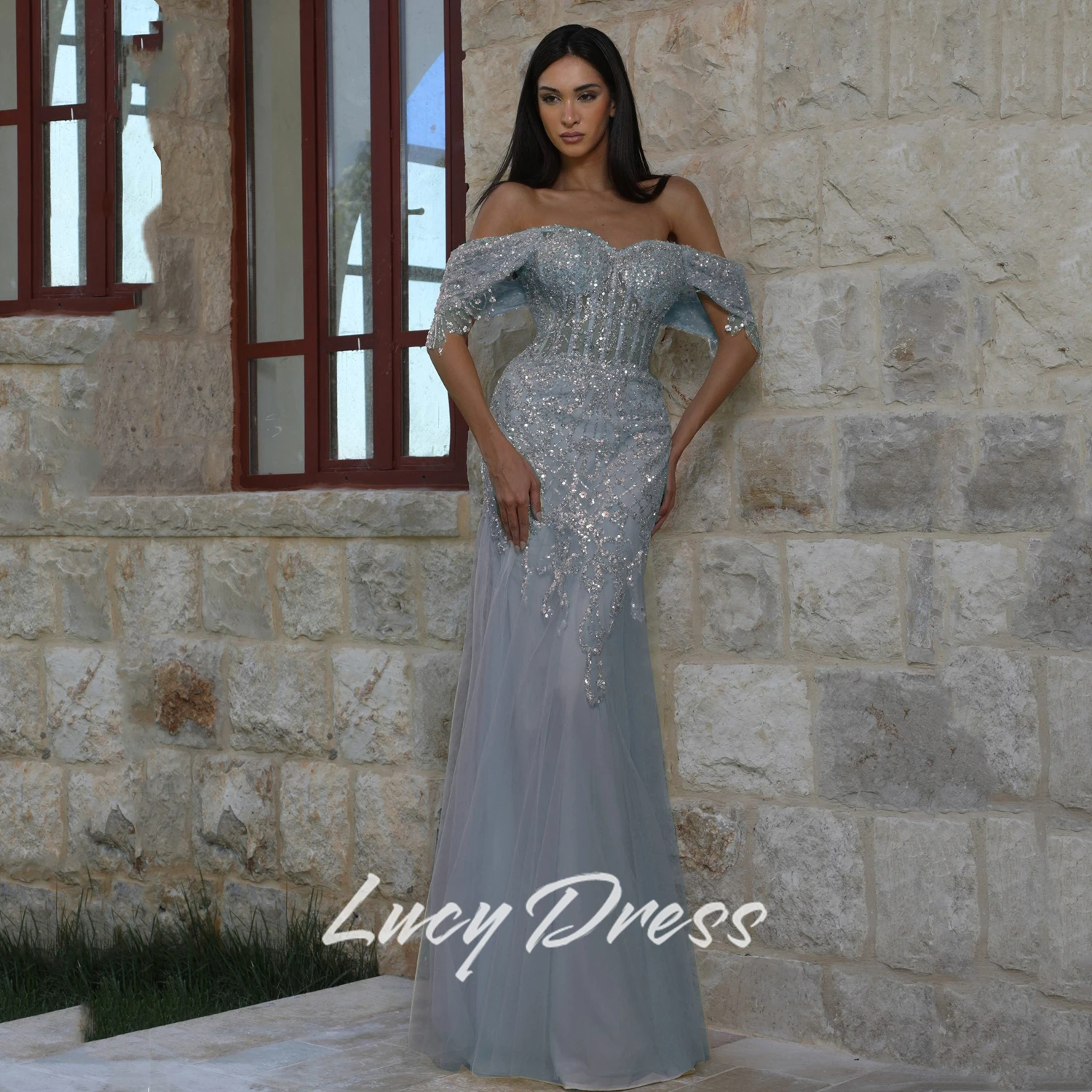 

Lucy Customized Evening Dresses Wedding Party Dress Special Occasion Dress Mermaid Grace Prom Dresses 2025 Woman Promdress Women