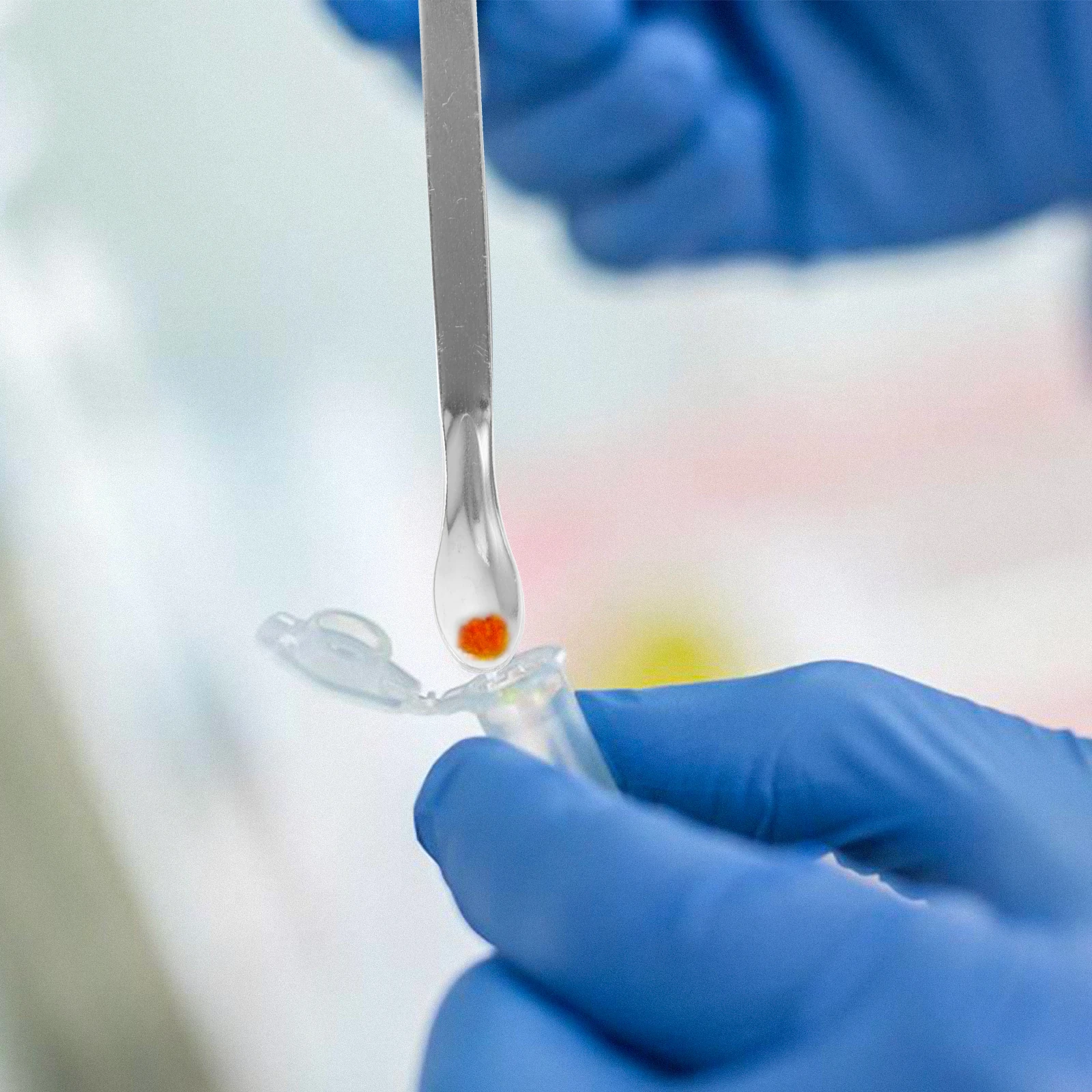 

2 pcs Stainless Steel Sampling Spoons Double-End Reagent Scoop For Lab Science Experiment Micro Measuring Tool Lab Accessories