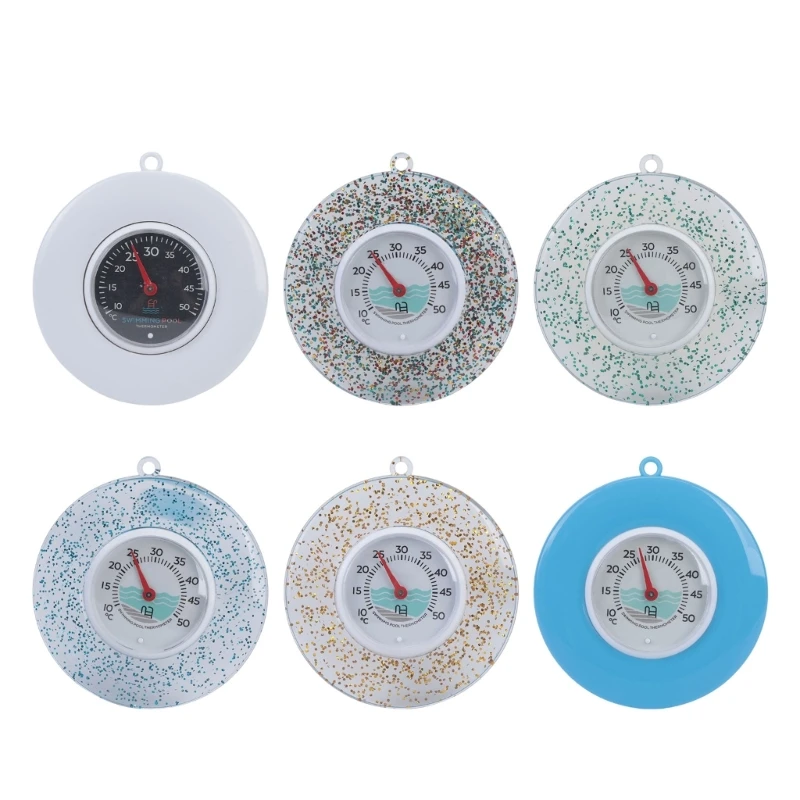 Y5GD Floating Water Temperature Reader for Pool and Bath Use with Clear Number View, Floating Body