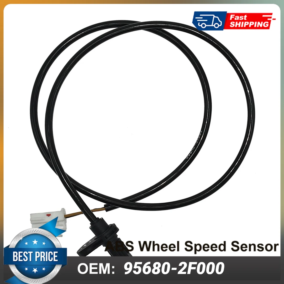 1PCS Rear Left ABS Wheel Speed Sensor 95680-2F000 For Hyundai Elantra 2.0L 01-06 Kia Spectra 5 04-09 1.8L 2.0L 95680 2F000