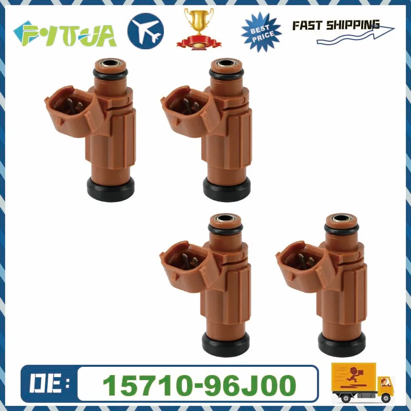 

4PCS Fuel Injector 15710-96J00 1571096J00 For Suzuki outboard engine DF150 200 225 250 300HP