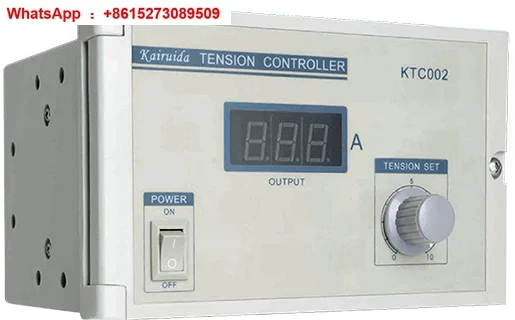 

Manual tension controller magnetic powder tension controller KTC002 0-4A magnetic powder clutch brake tensioner