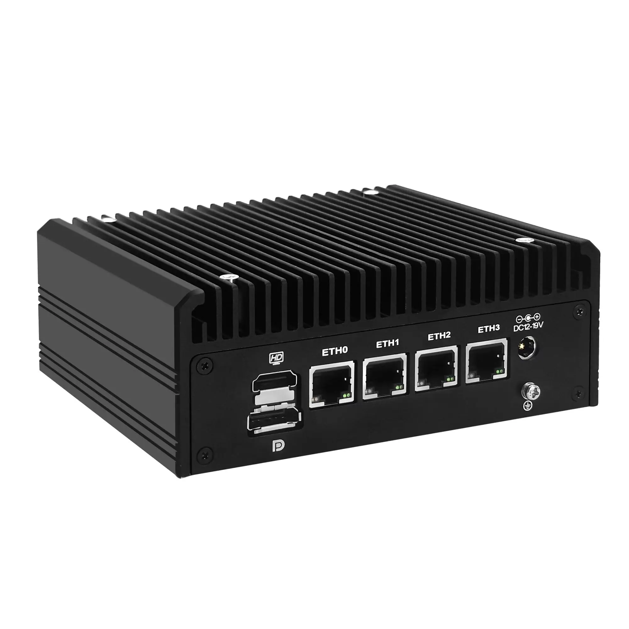 

MNBOXCONET Mini PC Fanless AMD Ryzen 5 5500U (6C/12T), Micro Firewall Desktop Computer Office Win 11 Pro, DDR4 16GB RAM 1TB NVME