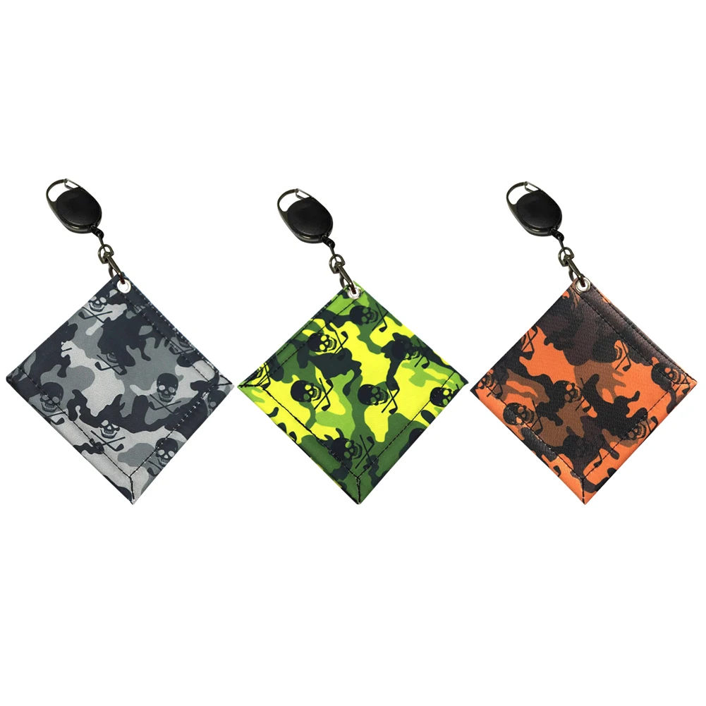 

Камуфляжное полотенце для гольфа с карабином, полотенце для чистки мячей, очиститель для клюшек, аксессуары для гольфа для мужчин и женщин