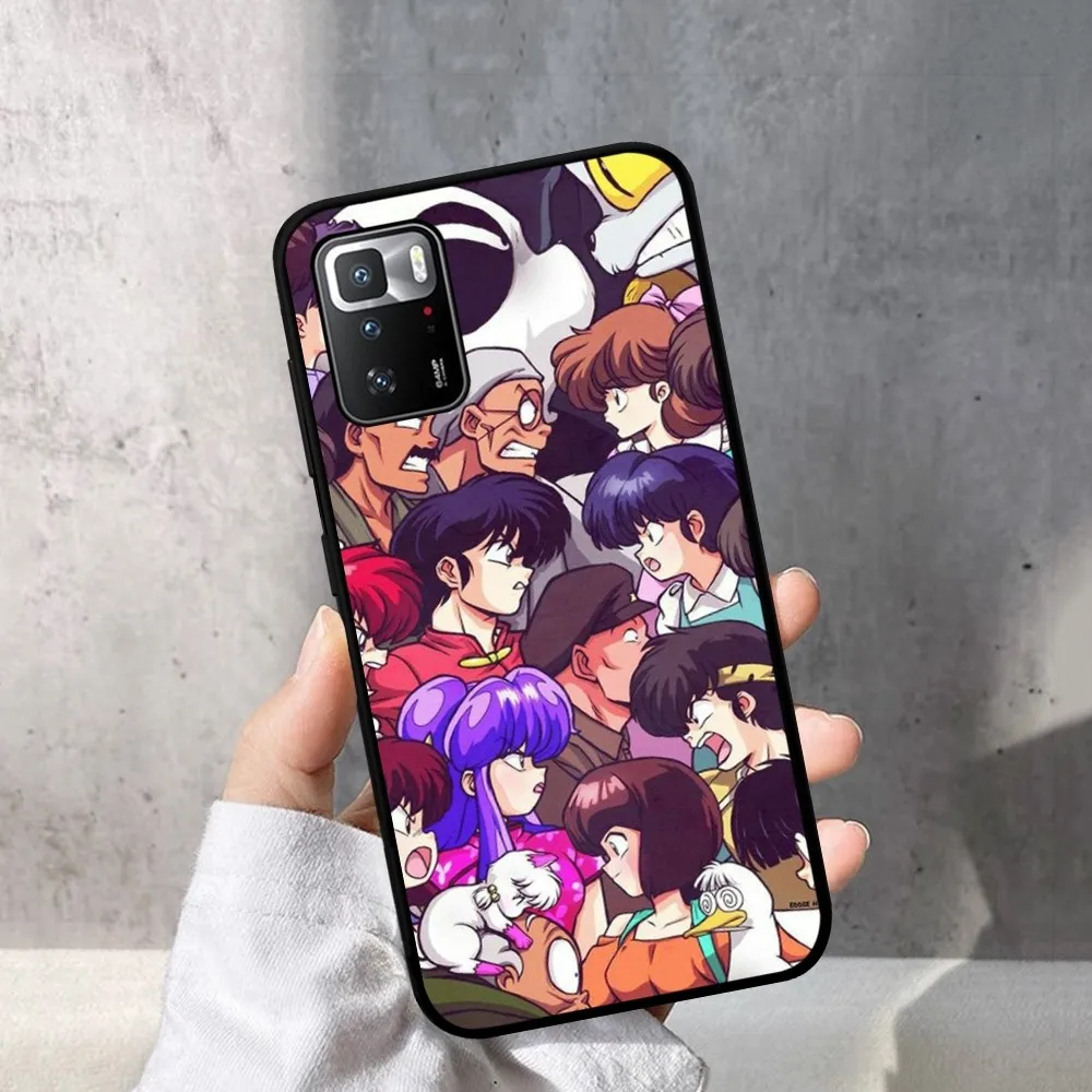 Cartoon Ranma 1 2 Phone Case For Redmi Note 4 X 5 A 6 7 8 T 9 9S 10 11 11S 11Epro Poco M3 pro