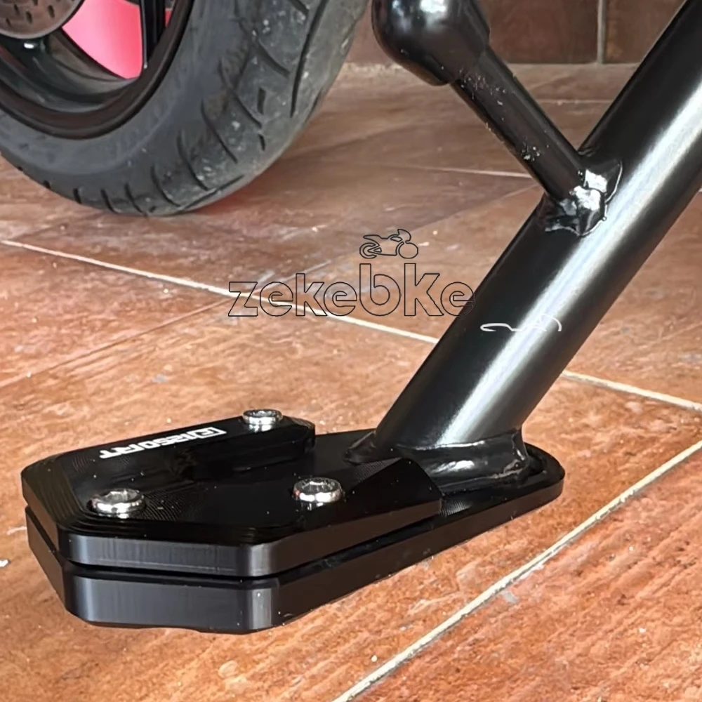 2022 2023 Motorcycle Kickstand Foot Side Stand Enlarger Pad For BMW R1200RT R 1200RT 2014-2019 R1250RT R1250RS 2019 2020 2021