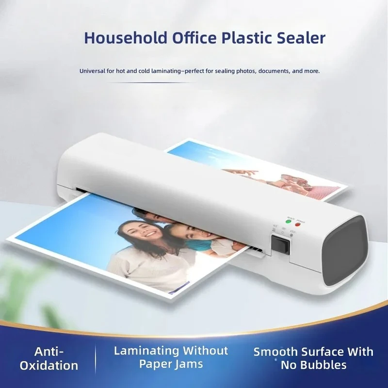 for Mini Photo Plastic Sealing Machine Office Film Gluing A4 Small Laminator