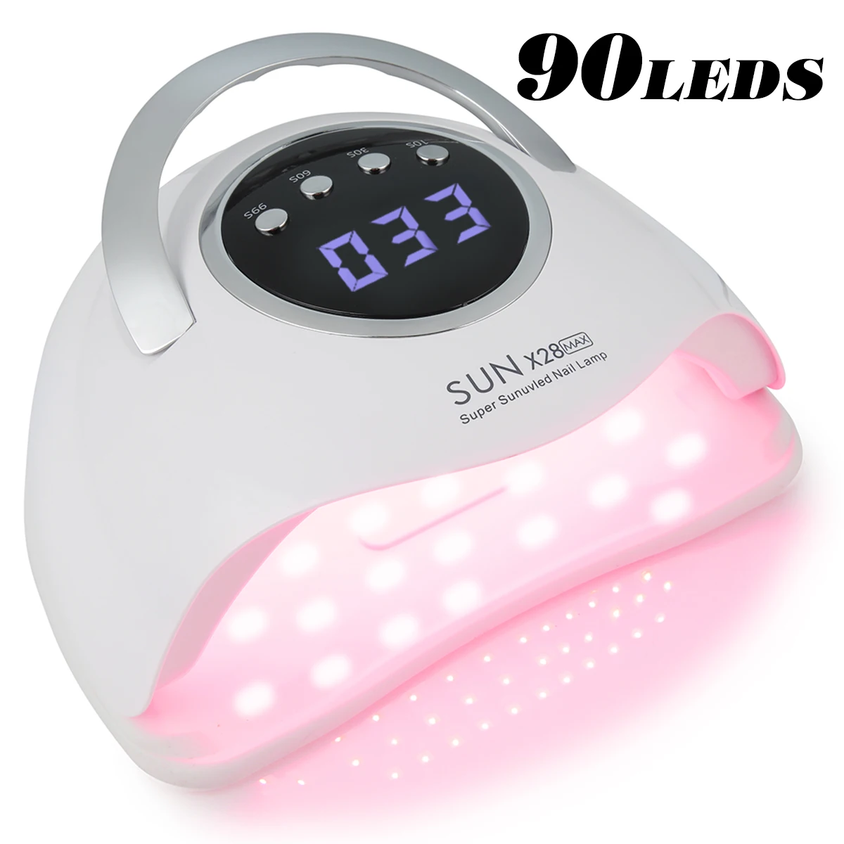 

Новое обновление 90-светодиодной лампы для сушки ногтей, инфракрасный датчик, светодиодная лампа для маникюра для быстрого высыхания, все инструменты для сушки гель-лака для ногтей, салонные инструменты