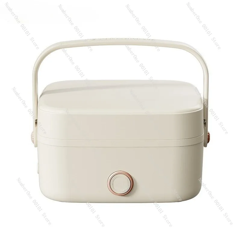 Electric Lunch Box Heating Bento Box Portable Insulated Food Container Separate Compartments Office Meal Heating Box