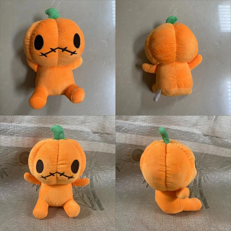 Jouet en peluche citrouille 30cm, décoration de fête d'halloween, oreiller en coton doux rempli de citrouille, poupée d'halloween, cadeau d'anniversaire de noël pour enfants