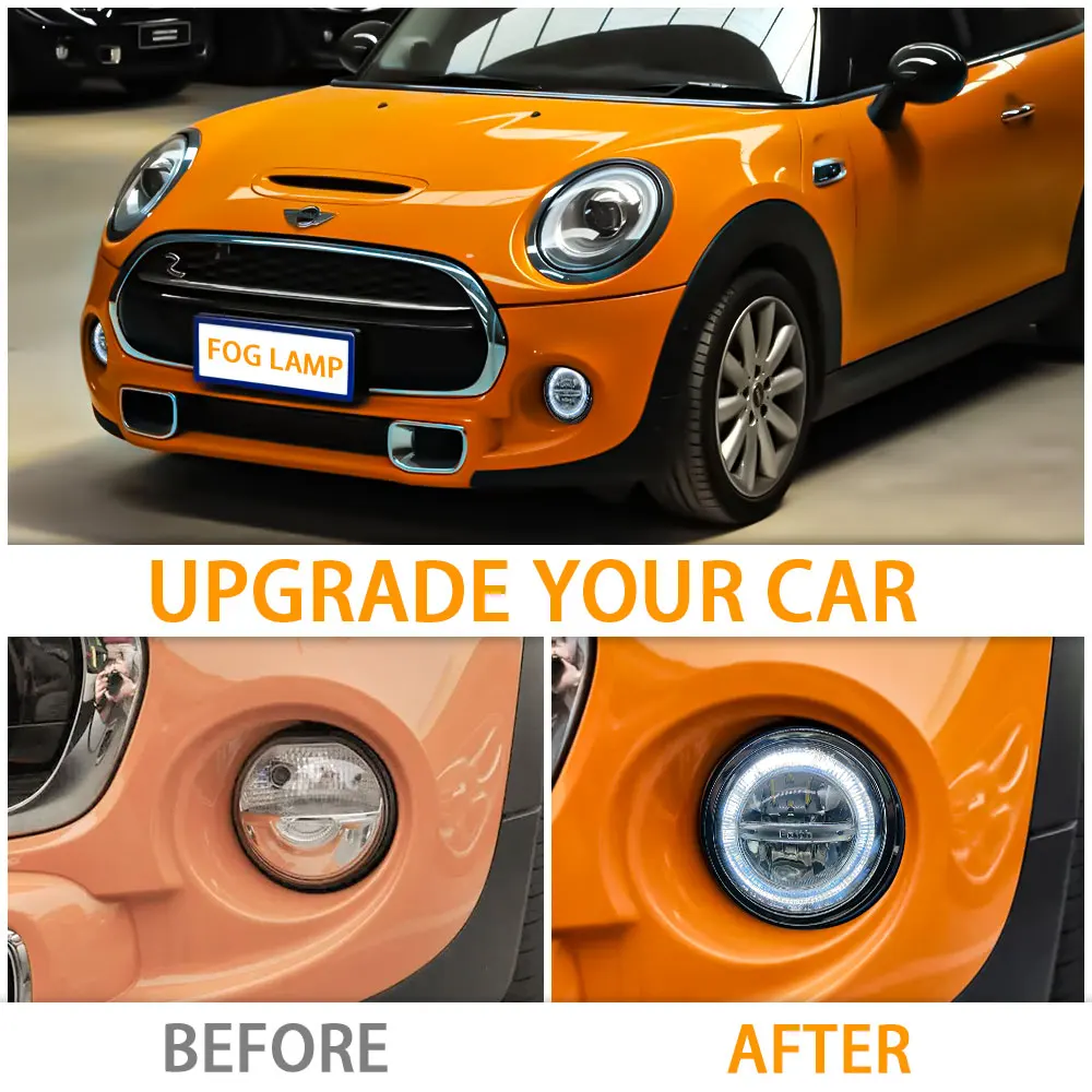 For Mini Cooper R56 Replacement Front Fog Daytime Light  Right & Left