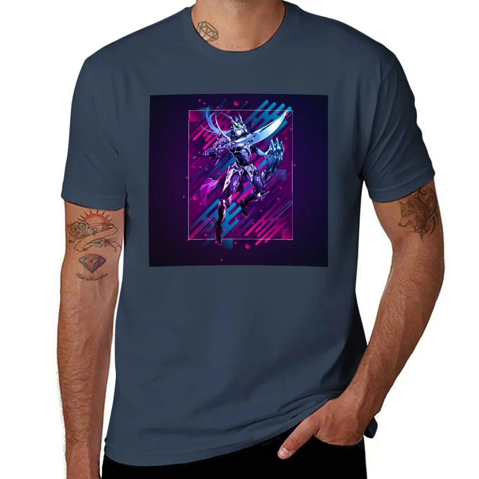 

Soldier Soldier of Black - Luster Design* *Modern Chaos Graphic T-Shirt Quick Dry Outdoor Sports T-Shirt