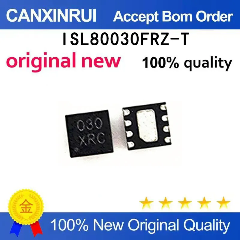 

(5-100 pieces) Brand new original ISL80030FRZ-T silk screen 030 DFN-8 spot chip IC