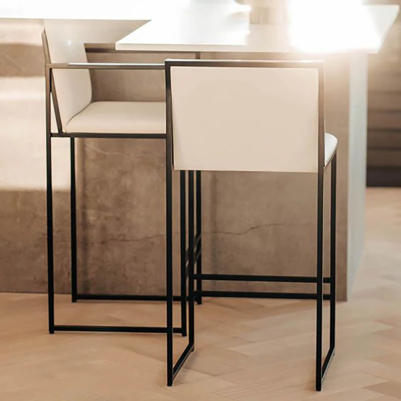 باديكير خفيفة بار البراز الشمال مكافحة الفاخرة الألعاب بار البراز الأمريكية القديمة مريح المعادن Cadeira أثاث المنزل