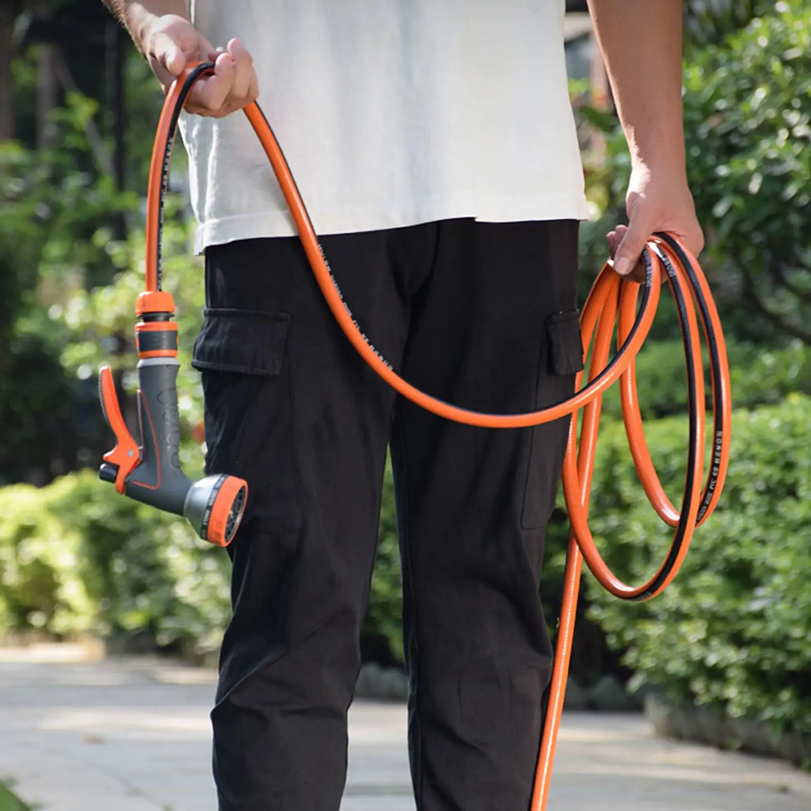 Hose Nozzle Sprayer Cleaning Spray Head Garden Sprinkler Head For Backyard Patio Garage Pathway Greenhouse Plant Watering