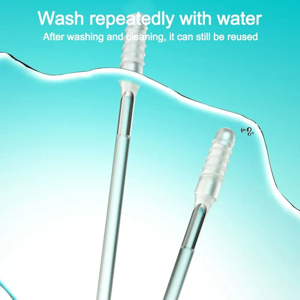 24Pcs/Box Disposable Disposable Ear Swabs Ear Cleaner Soft Sticky Earwax Remover Stick Double Head Sticky Ear Digger