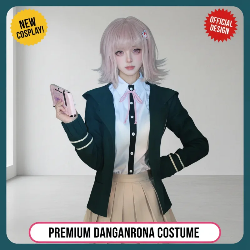 

▶❤Anime Haruka Sakura Cosplay Costume Set School Uniform Jacket Pants White T-Shirt Wind Breaker Cos Convention❤◀