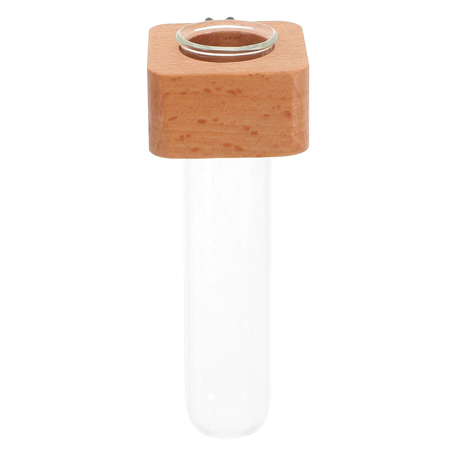 

Car Flower Arranger Vent Vase Auto Clip Accessories Wood Plant Holder Ventilation