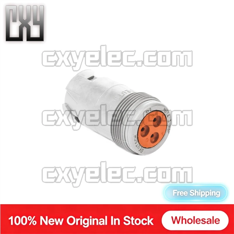HD14-3-96P 3Pin Male Connector Housing Only Size 16 IP68 Waterproof Gray 1.6mm For Car Sensor Truck Engineering Wiring Harness